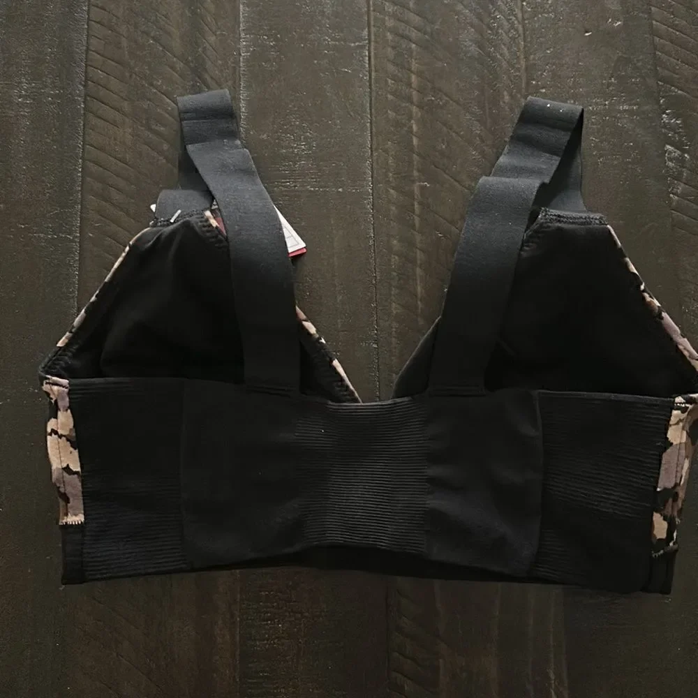 NWT SPANX Bra-llelujah! Unlined Bralette BRUSHED COLLAGE NEUTRAL MINI Smoothing